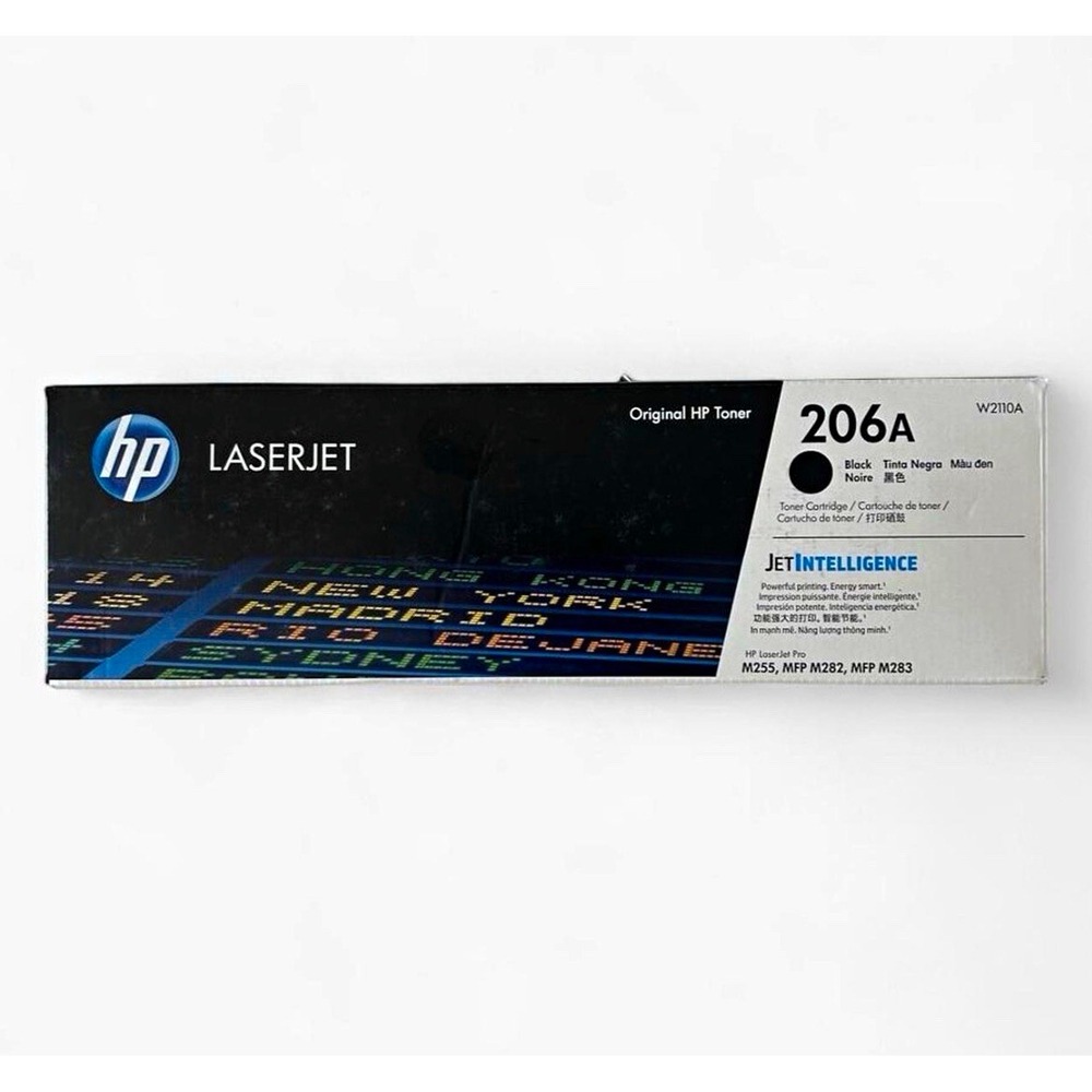 HP 206A W2110A Black Original LaserJet Toner Genuine OEM New